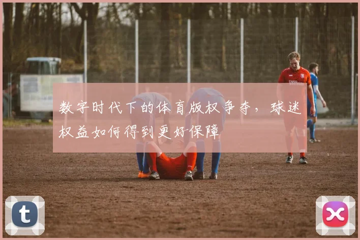 数字时代下的体育版权争夺，球迷权益如何得到更好保障