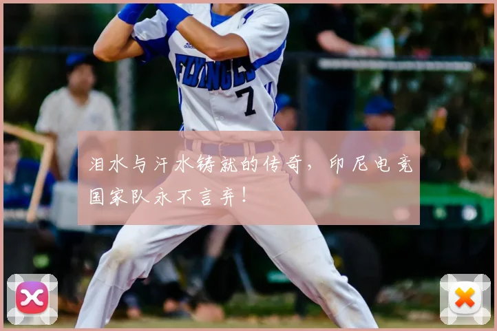 泪水与汗水铸就的传奇，印尼电竞国家队永不言弃！